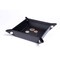 Dacasso Classic Black Leather Travel Change Tray AG-1088 - alternate 1